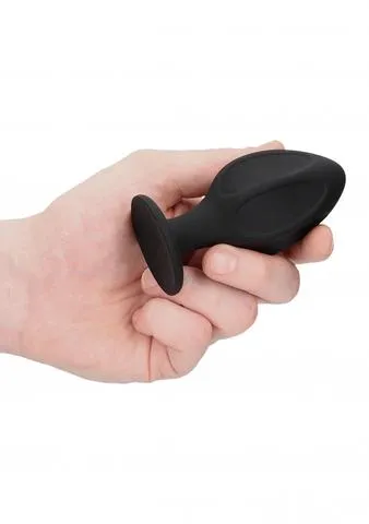 Ouch Diamond Shape Butt Plug Set Black Shots Toys Anal