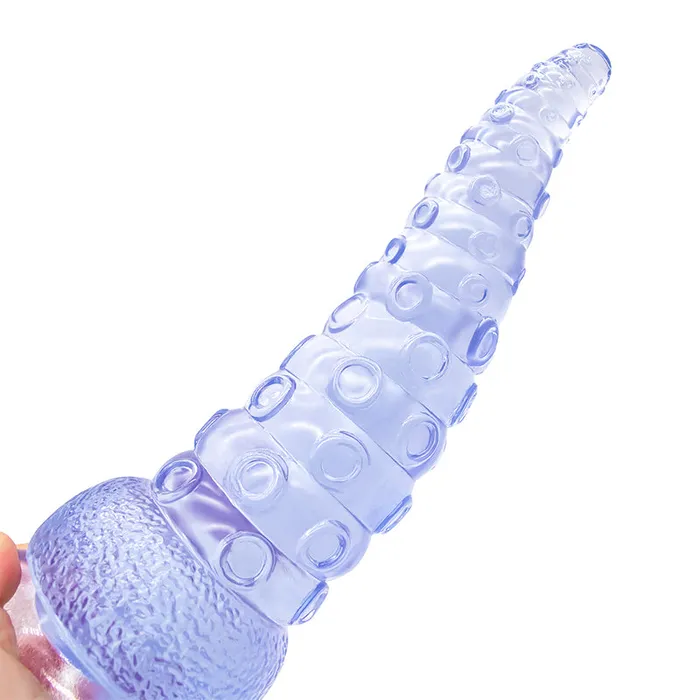 Anal DY DY 89 Realistic Octopus Tentacles Fantasy Dildo Anal Plug Blue