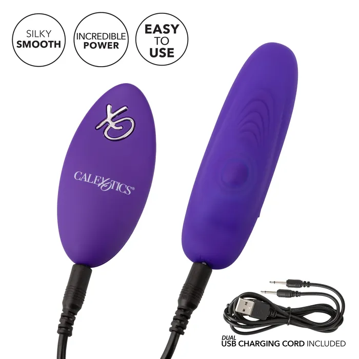 CalExotics LockNPlay Remote Pulsating Panty Teaser Female Sex Toys