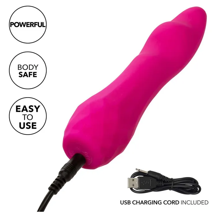 Female Sex Toys CalExotics CalExotics Gia Curved 6 Pleaser Vibrator