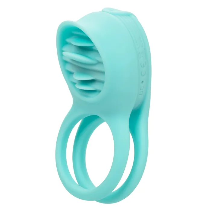 Female Sex Toys CalExotics Silicone Rechargeable French Kiss Enhancer