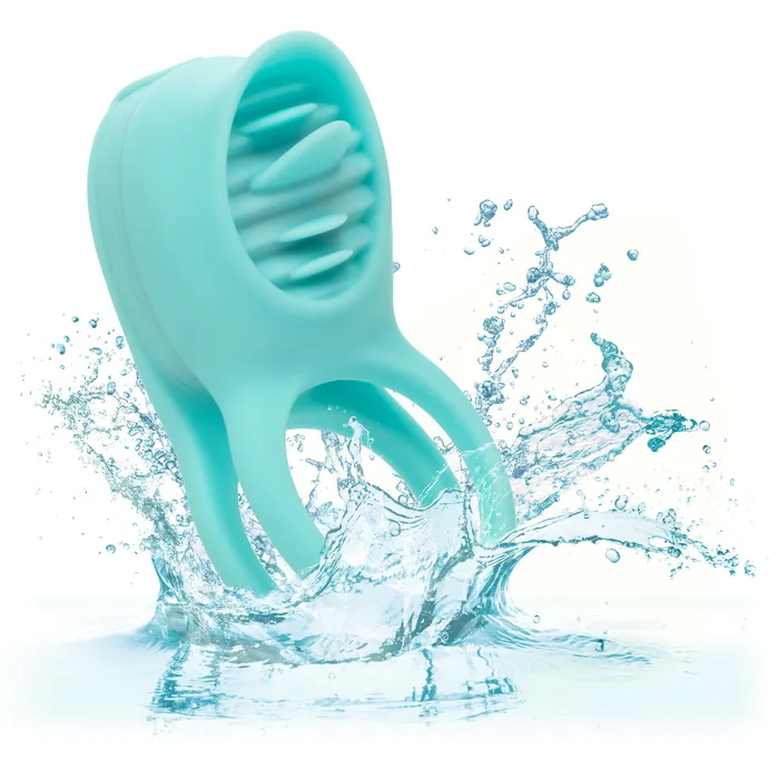 Female Sex Toys CalExotics Silicone Rechargeable French Kiss Enhancer