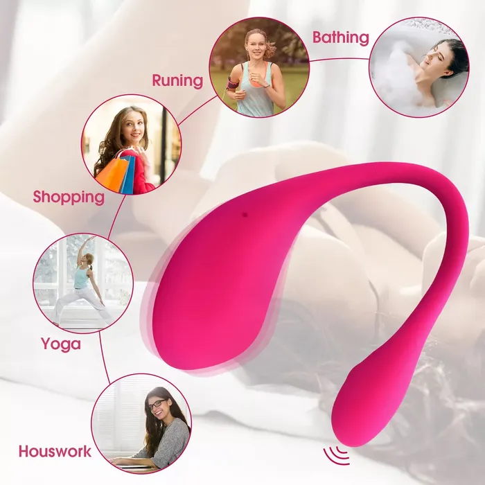 Vibrators Onion Toy Mobile App Controlled U Shape Little Dolphin Vibrator
