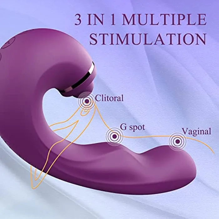 3 in 1 Multiple Stimulation Oneclick Climax Vibrator Sohimi Female Sex Toys 3 in 1 Multiple Stimulation Oneclick Climax Vibrator Sohimi Female Sex Toys