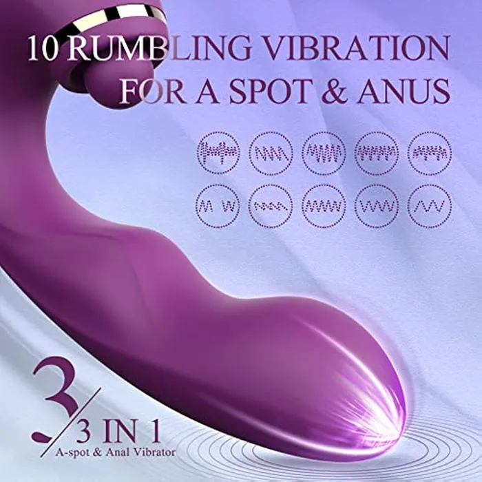 3 in 1 Multiple Stimulation Oneclick Climax Vibrator Sohimi Female Sex Toys 3 in 1 Multiple Stimulation Oneclick Climax Vibrator Sohimi Female Sex Toys