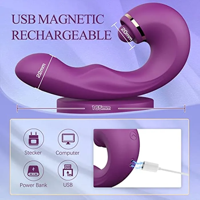 3 in 1 Multiple Stimulation Oneclick Climax Vibrator Sohimi Female Sex Toys 3 in 1 Multiple Stimulation Oneclick Climax Vibrator Sohimi Female Sex Toys