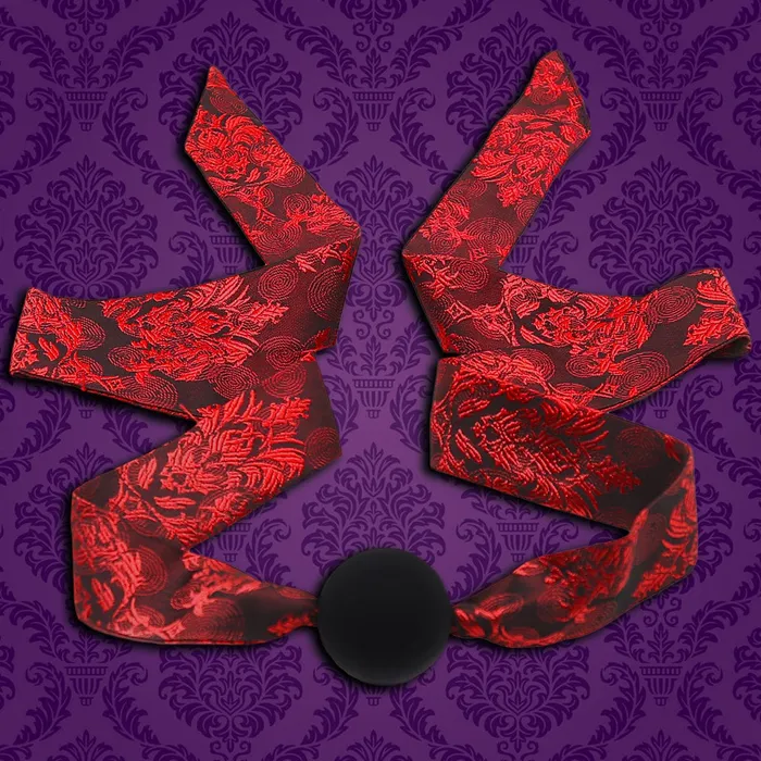 Vibrators The Kinky Peach Red Royalty Gag