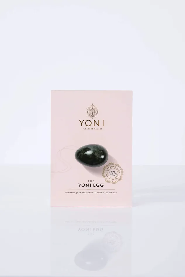 yonipleasurepalace Female Sex Toys Nephrite Jade Yoni Egg GIA Certified