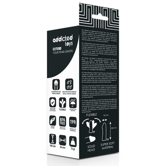 Addicted Toys Extend Your Penis Addicted Toys Male Sex Toys
