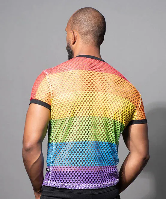 Andrew Christian Vibrators PRIDE MESH TEE