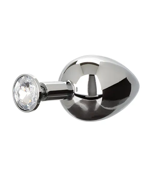 Cal Exotics Star Fucker XL Teardrop Gem Plug wSilicone Enhancer Black Anal