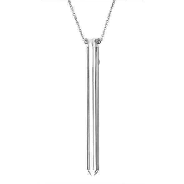 Crave Vibrators Crave Vesper Vibrator Necklace Silver Crave Vibrators Crave Vesper Vibrator Necklace Silver