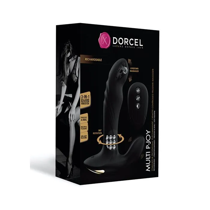 Dorcel PJoy Double Action Prostate Massager Black Dorcel Anal