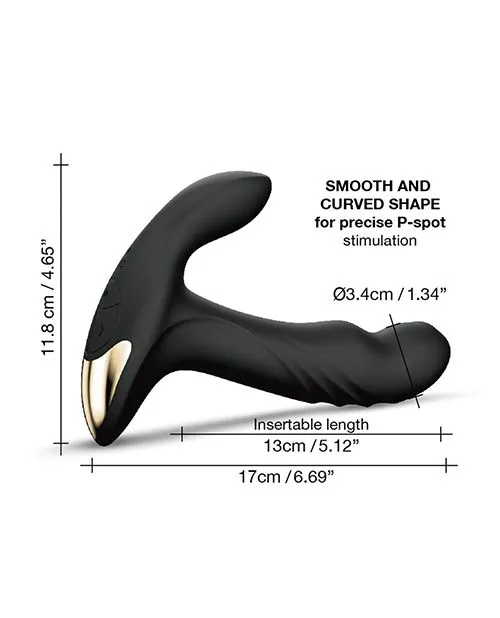 Dorcel PJoy Double Action Prostate Massager Black Dorcel Anal