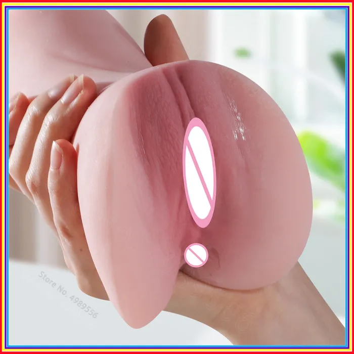 Male Sex Toys Own Pleasures Portable Inflatable Butt Pocket Pussy with Anus