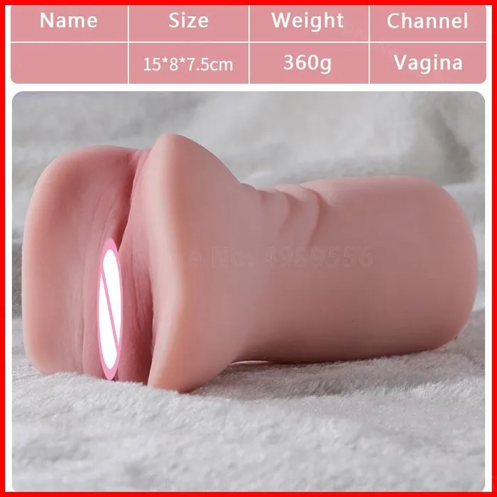 Male Sex Toys Own Pleasures Portable Inflatable Butt Pocket Pussy with Anus