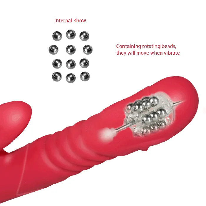 Vibrators Own Pleasures Rotating and Thrusting Rabbit Vibrator
