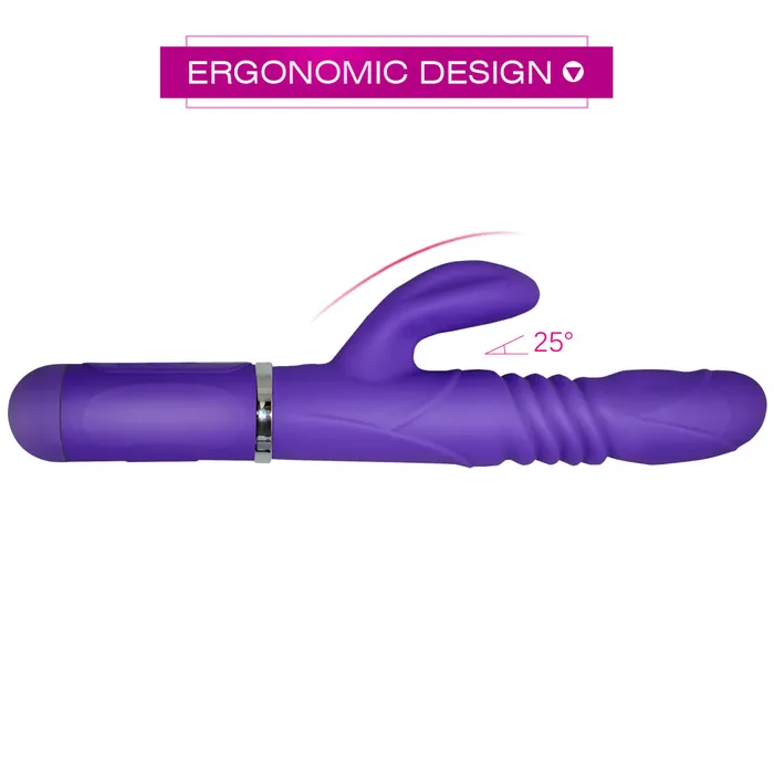 Vibrators Own Pleasures Rotating and Thrusting Rabbit Vibrator
